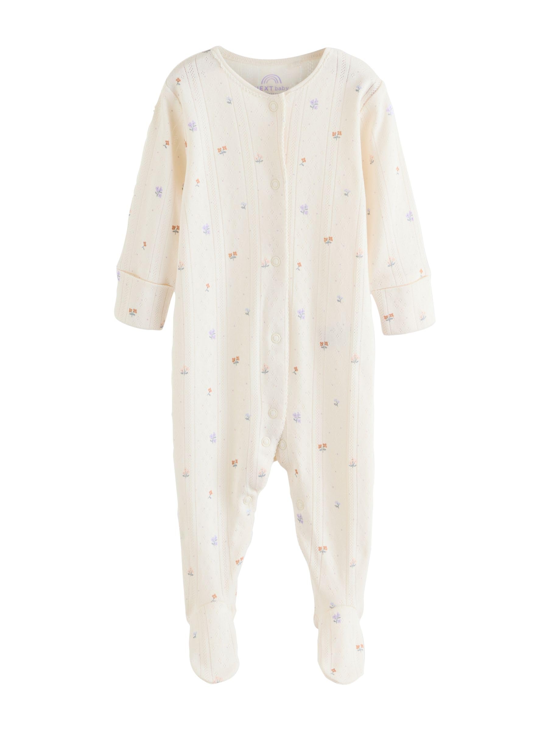 NEXT Baby Mädchen 4er-Pack Baby-Schlafanzüge