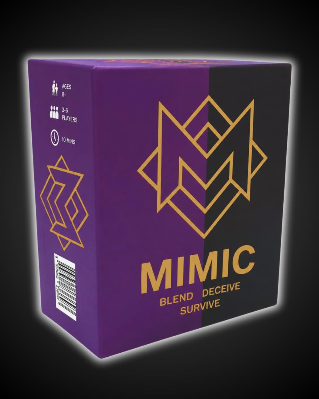 Play-It-Now Mimic Card Game - Card Games - Family Games - for Kids 8 and Up - Games for Adults - Family Game Night - Travel Games - Party Games - Social Deduction Game - 10+ mins