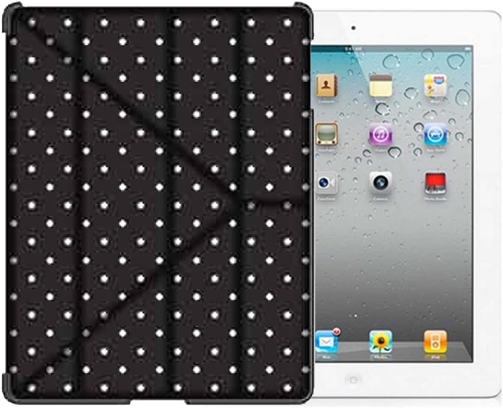Triple C Origami Case for iPad Air - Mini Dots Black & White