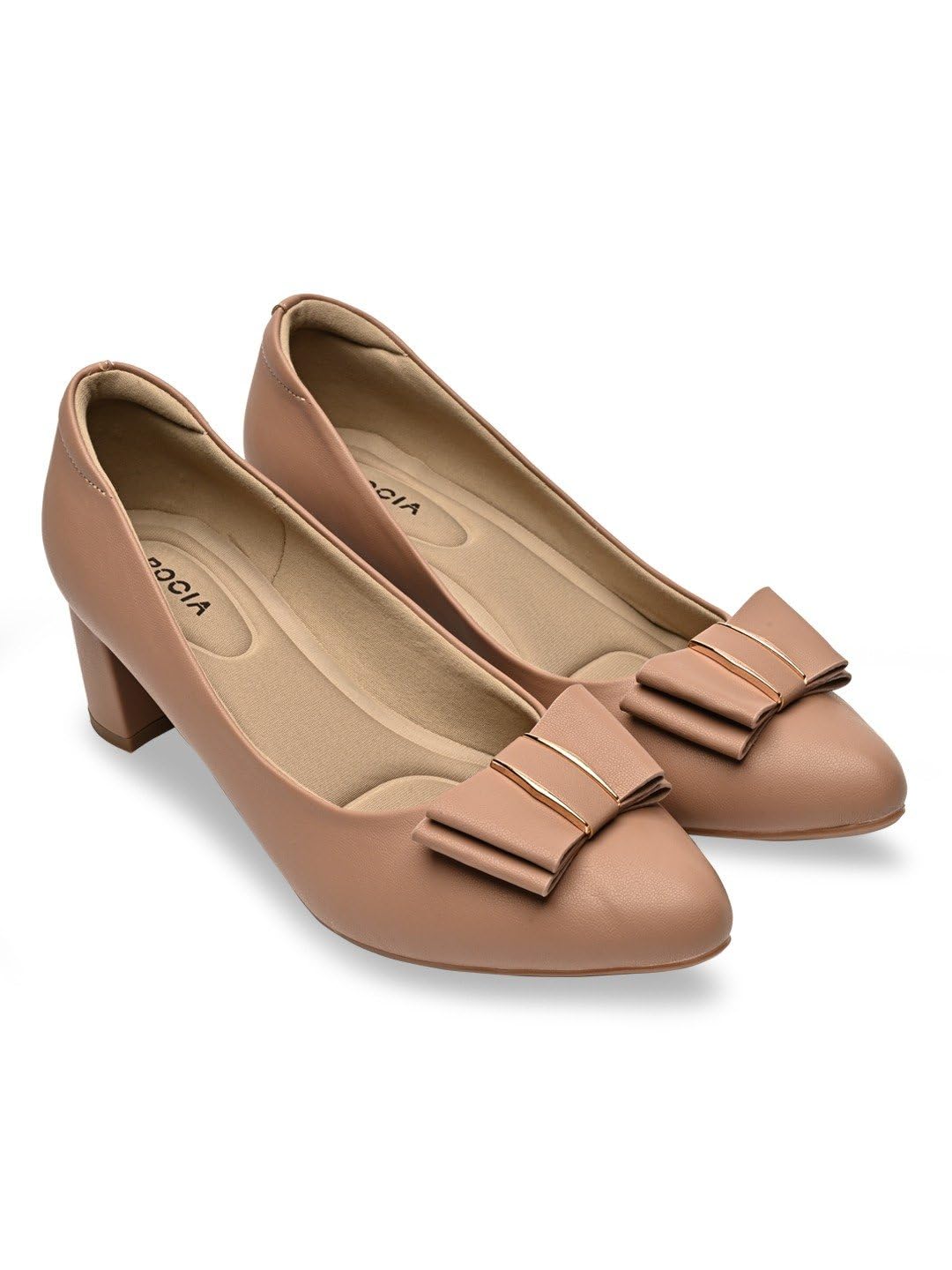 by Regal Women Bow Embellished Pumps-image-1