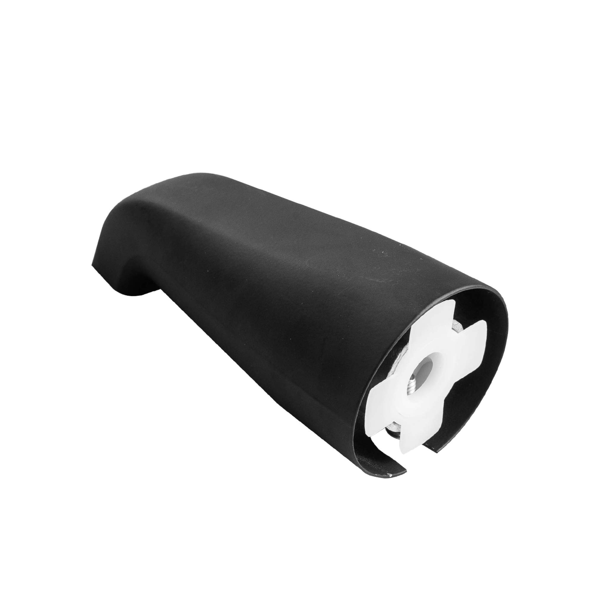 SENTO Slip On Black Universal Heavy Durable Metal Bathroom Tub Spout Without Diverter, Heavy Duty Metal Bathtub Faucet Without Shower Diverter - 4