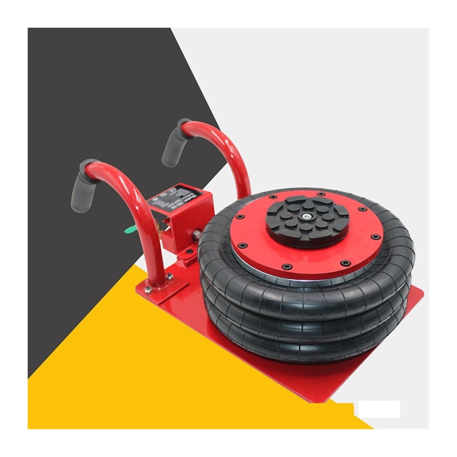 Cric idraulico, Cric pneumatico manuale da 3 tonnellate con airbag for trattore ispessito con airbag(Rot)