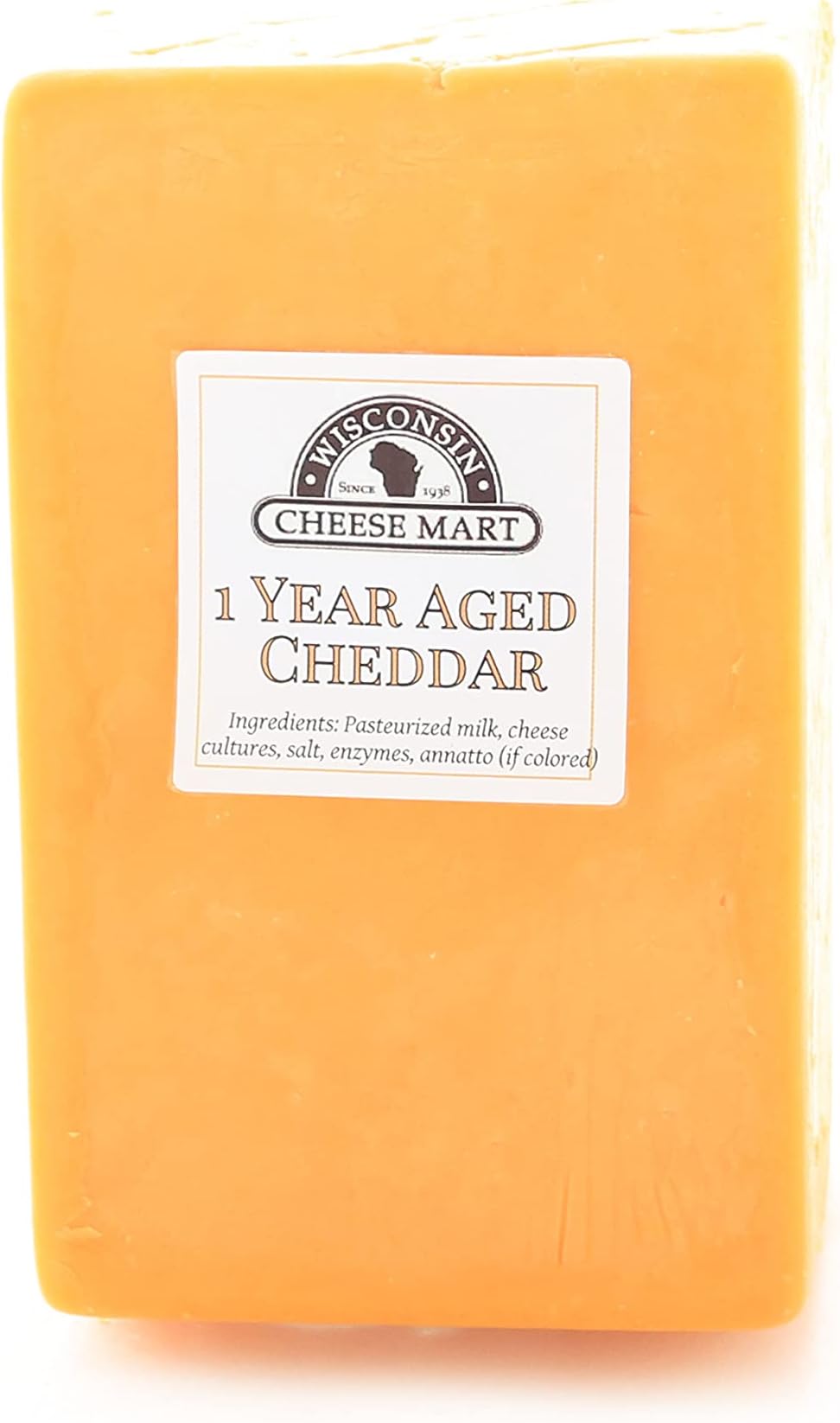 The Wisconsin Cheeseman Aged Sharp Cheddar Gourmet