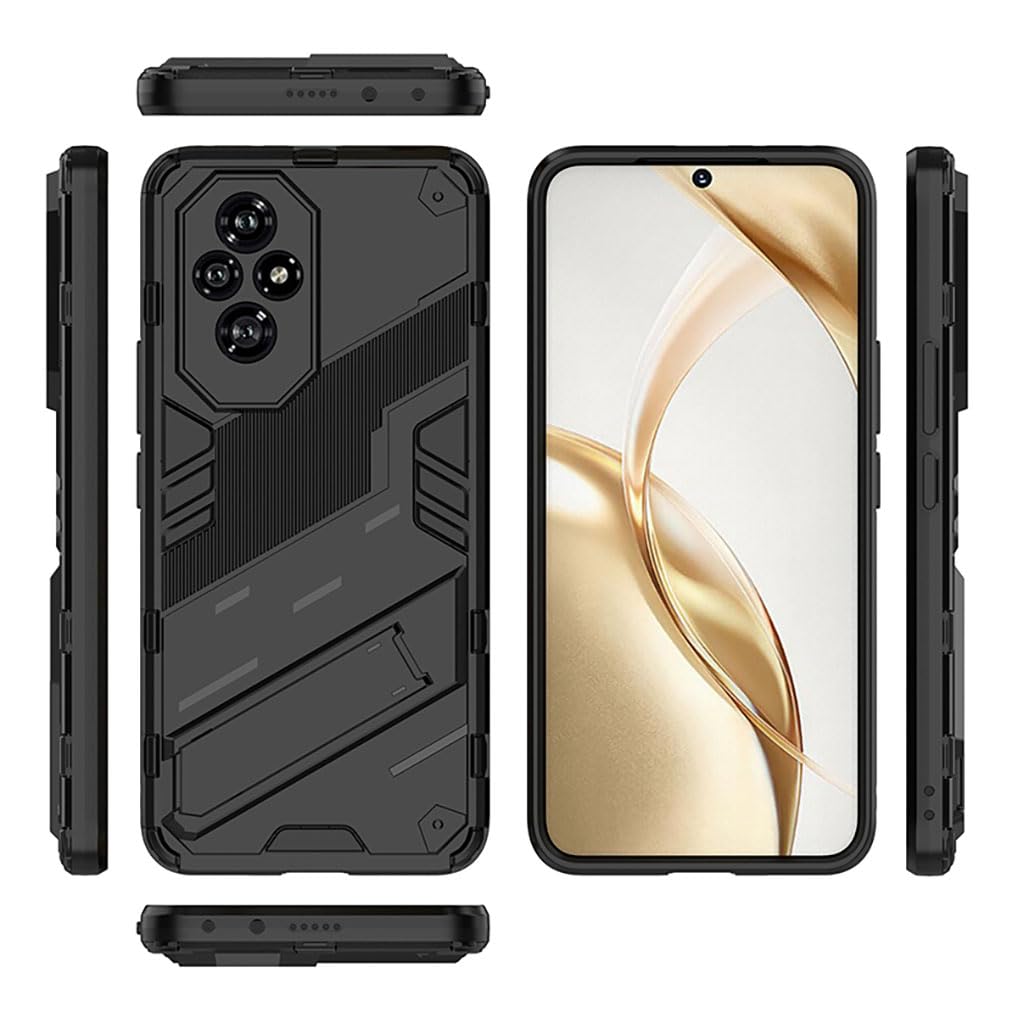 SEAHAI Case For Samsung Galaxy A54 5G, Ultra Thin Soft Silicone Scratch-Resistant TPU Bumper Case Protective Case [Anti-Drop Air Cushion Corner] Military Shockproof Mobile Phone Case - Black Price In Egypt - View #7