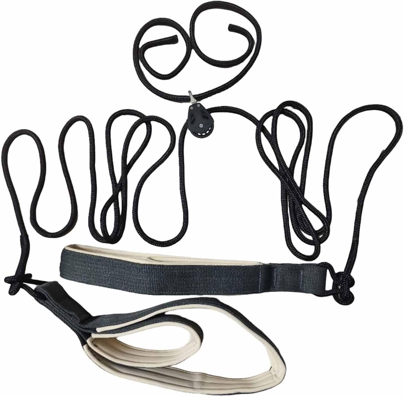 Pilates Reformer Pull Ropes Double Loop Straps for Adults Studio Use Yoga