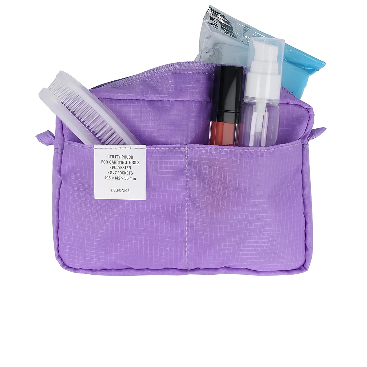 Delfonics Estuche de Transporte Interior Air: 7-1/2 in. x 5-1/2 in. (Gris Claro) / Small
