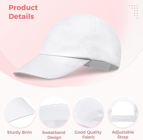 Miniatura 4 de B bangcool DIY Kids Baseball Caps Sombreros - Blanco DIY Pintura Creativa Poliéster Sun Hat Sports Cap para niños