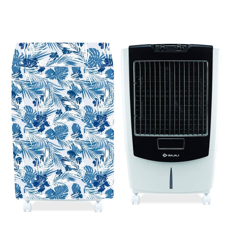 Image of Cooler Cover Compatible For Bajaj MDB 60-Litres Desert Air Cooler Waterproof, Dustproof, Leaf Design.
