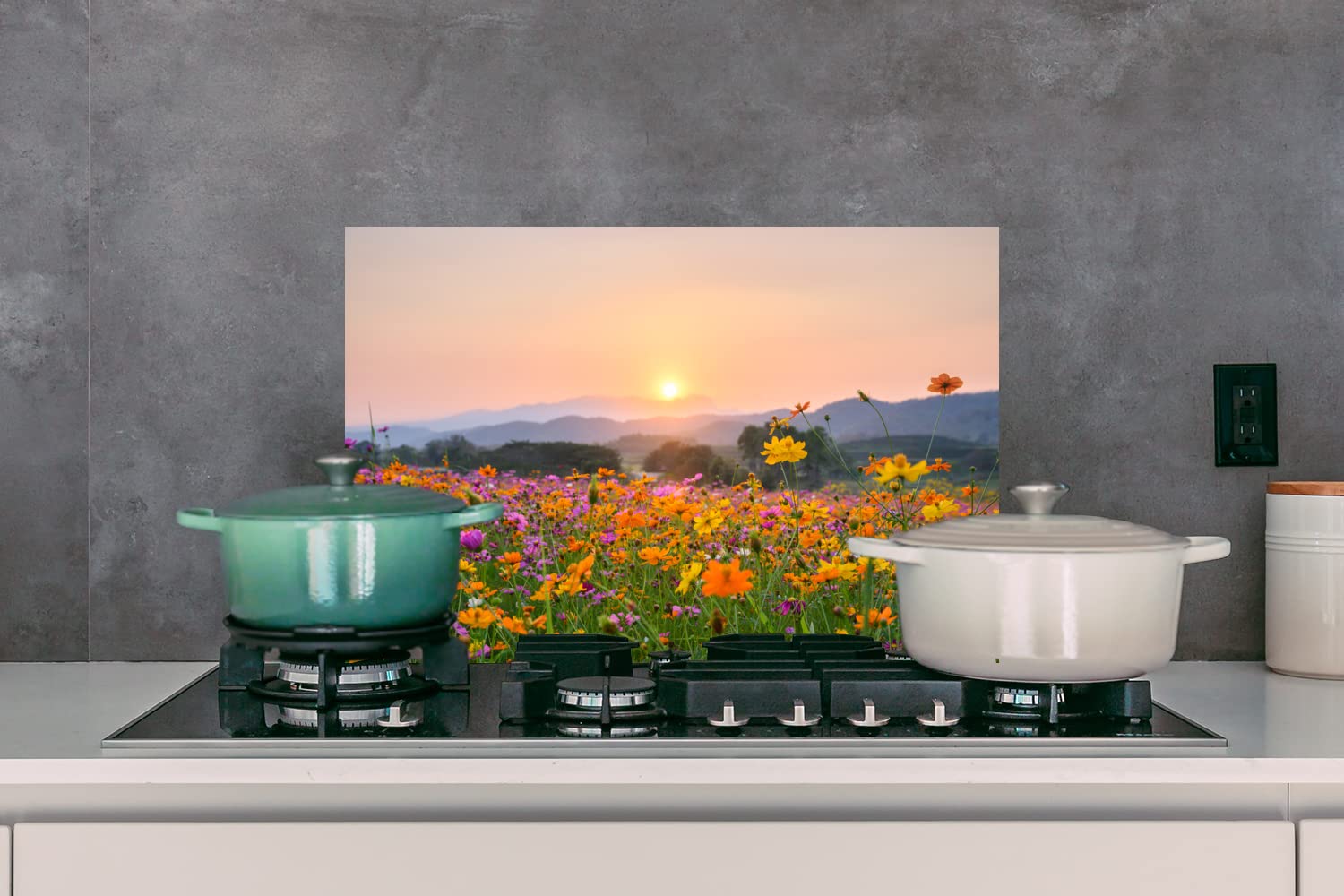 KitchenYeah© Fond de Hotte 60x40 cm Aluminium Crédence Cuisine
