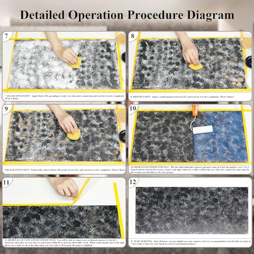 Hupeyna HPHGY001 Granite Countertop Paint Kit thumb #5