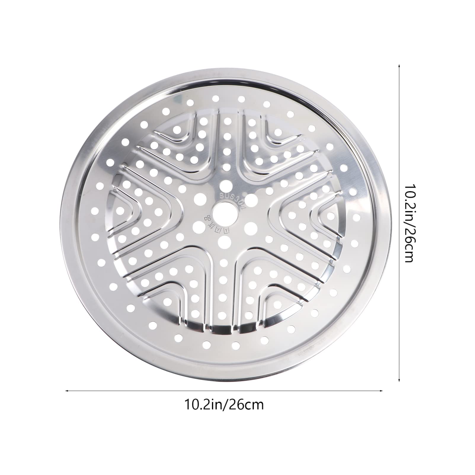 OFFSCH 1pc Stainless Steel Steamer Rack for Pressure Cooker Canning Baking Kitchen Cooking Insert for Steaming Vegetables Canning Food