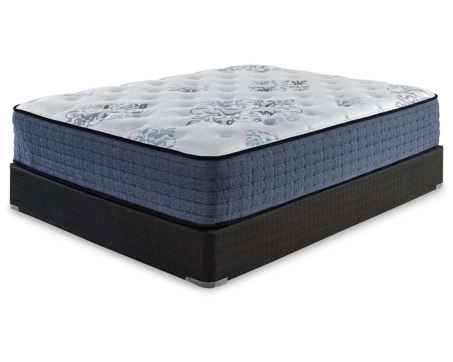 Signature Design by Ashley King Size Mt Dana 13.5 Inch Firm Hybrid Mattress with Gel Memory Foam for Lumbar Support