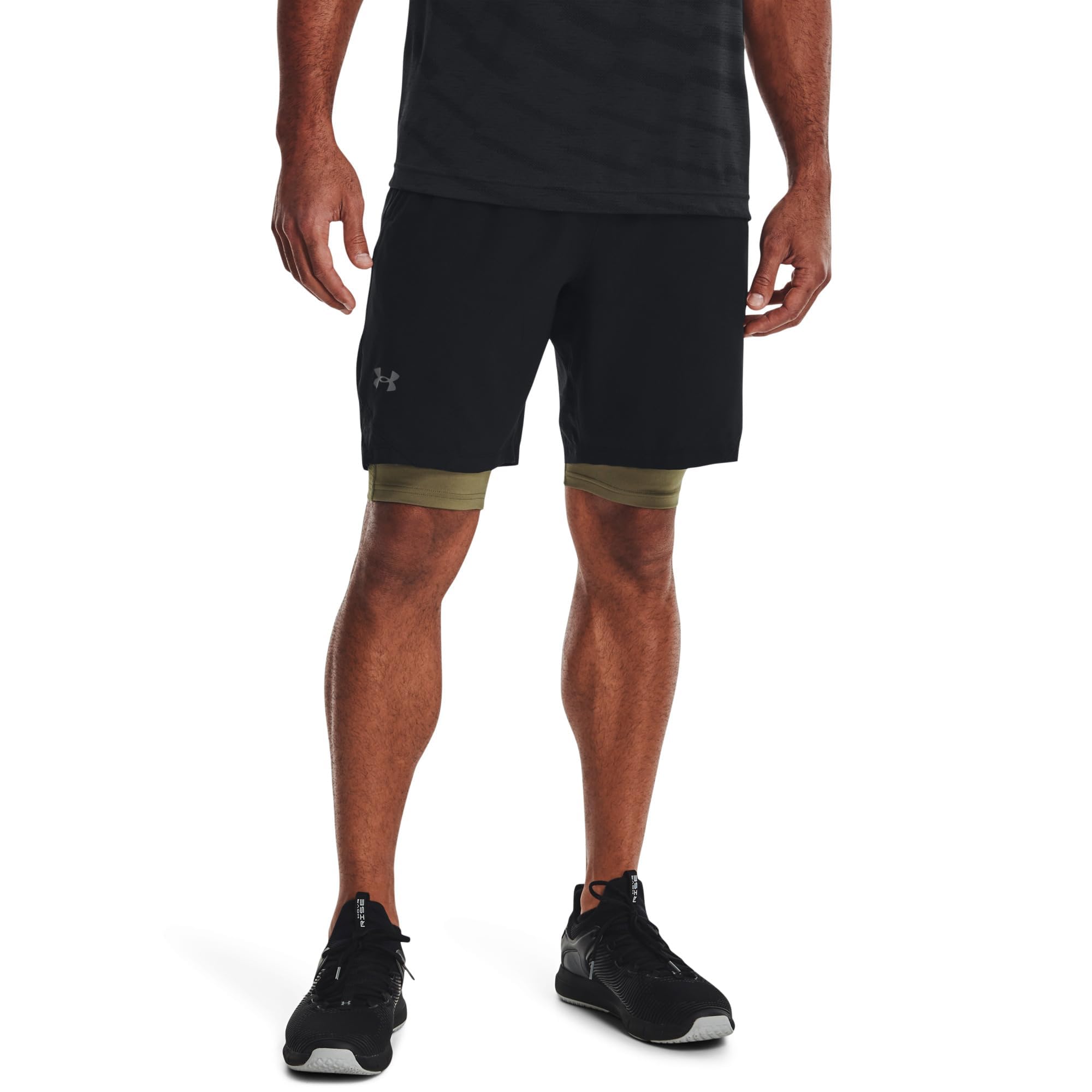 Under Armour Men's Ua Vanish Woven Shorts, Black, M
