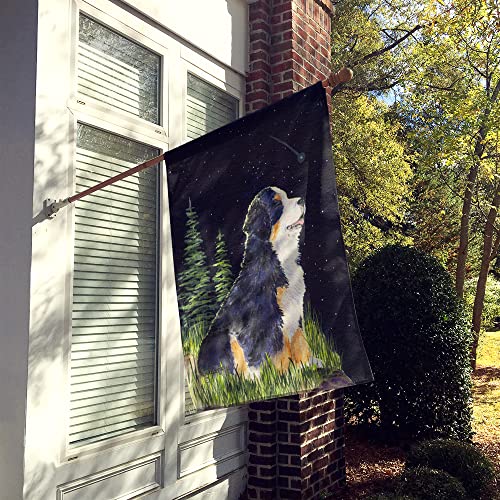 Drapeau Bouvier Bernois grand format pour décoration de jardin et façade de maison Starry Night