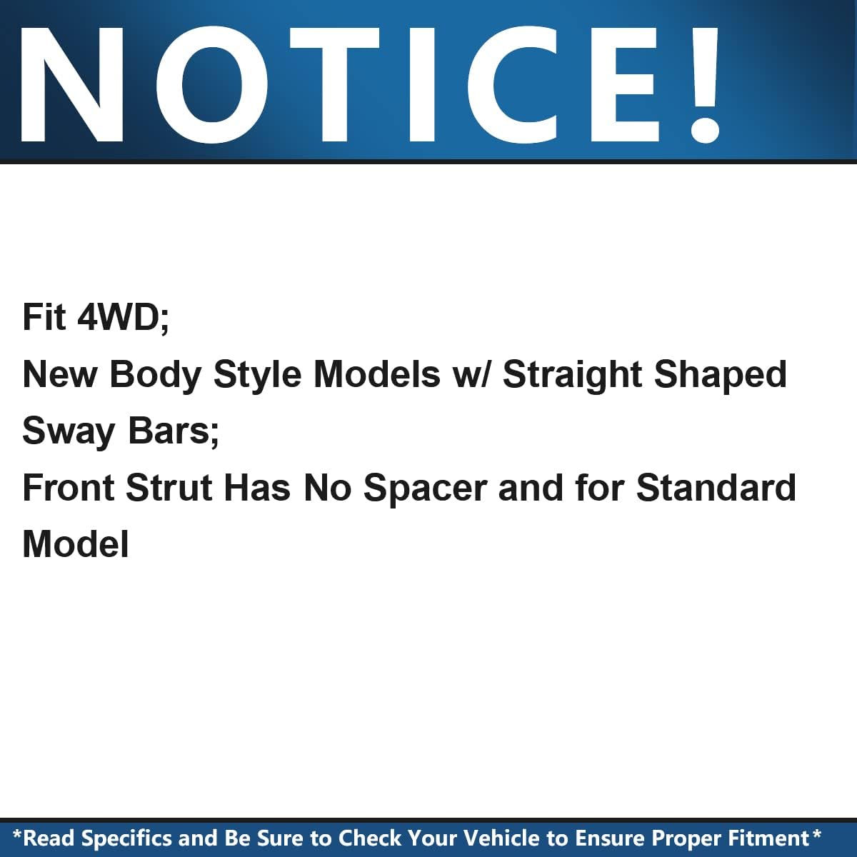 Detroit Axle - 6pc Struts Shocks Kit for 4WD 05-08 Ford F-150, Lincoln Mark LT 2005 2006 2007 2008 Complete 2 Struts with Coil Spring 2 Sway Bars 2 Rear Shock Absorbers Replacement Strut Assembly
