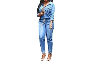 Blue Jean Jumpsuit for Women - The Perfect Sexy and Comfortable Outfit