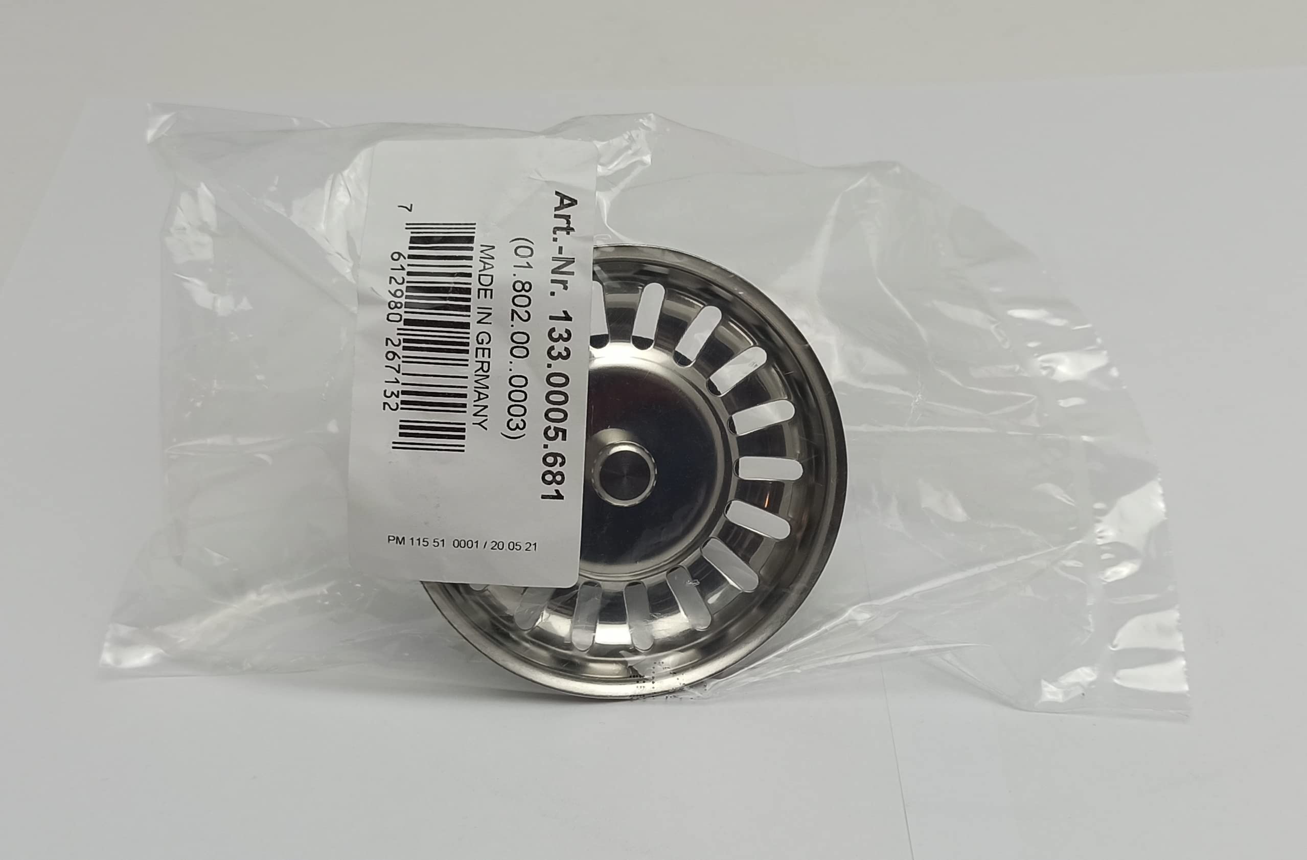 Franke korfplug zeef turbo 1330175965 - Sanitair kopen? | Korting tot 52