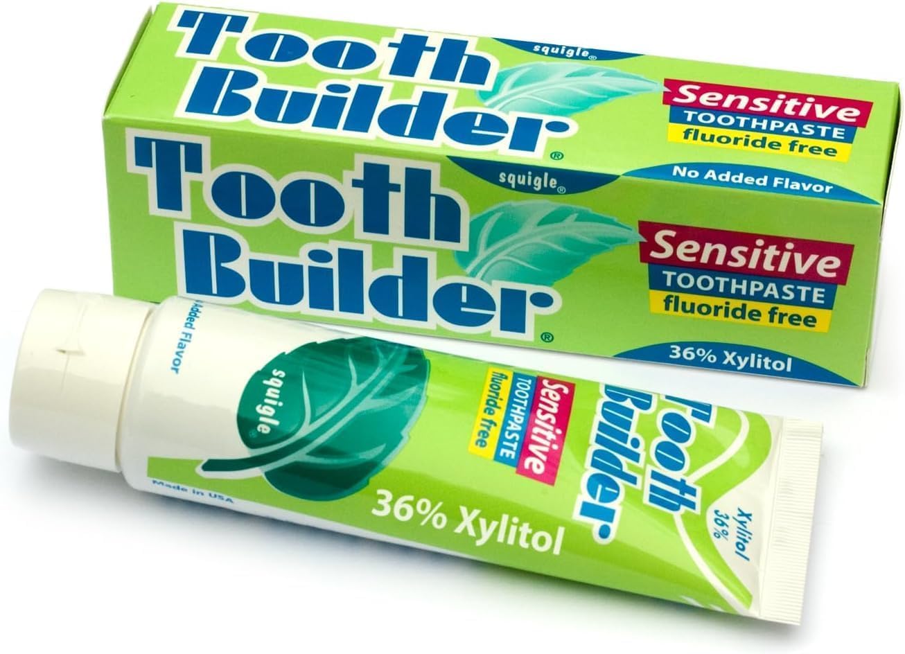 Squigle Tooth Builder Sensitive Toothpaste (4 Oz) by Squigle