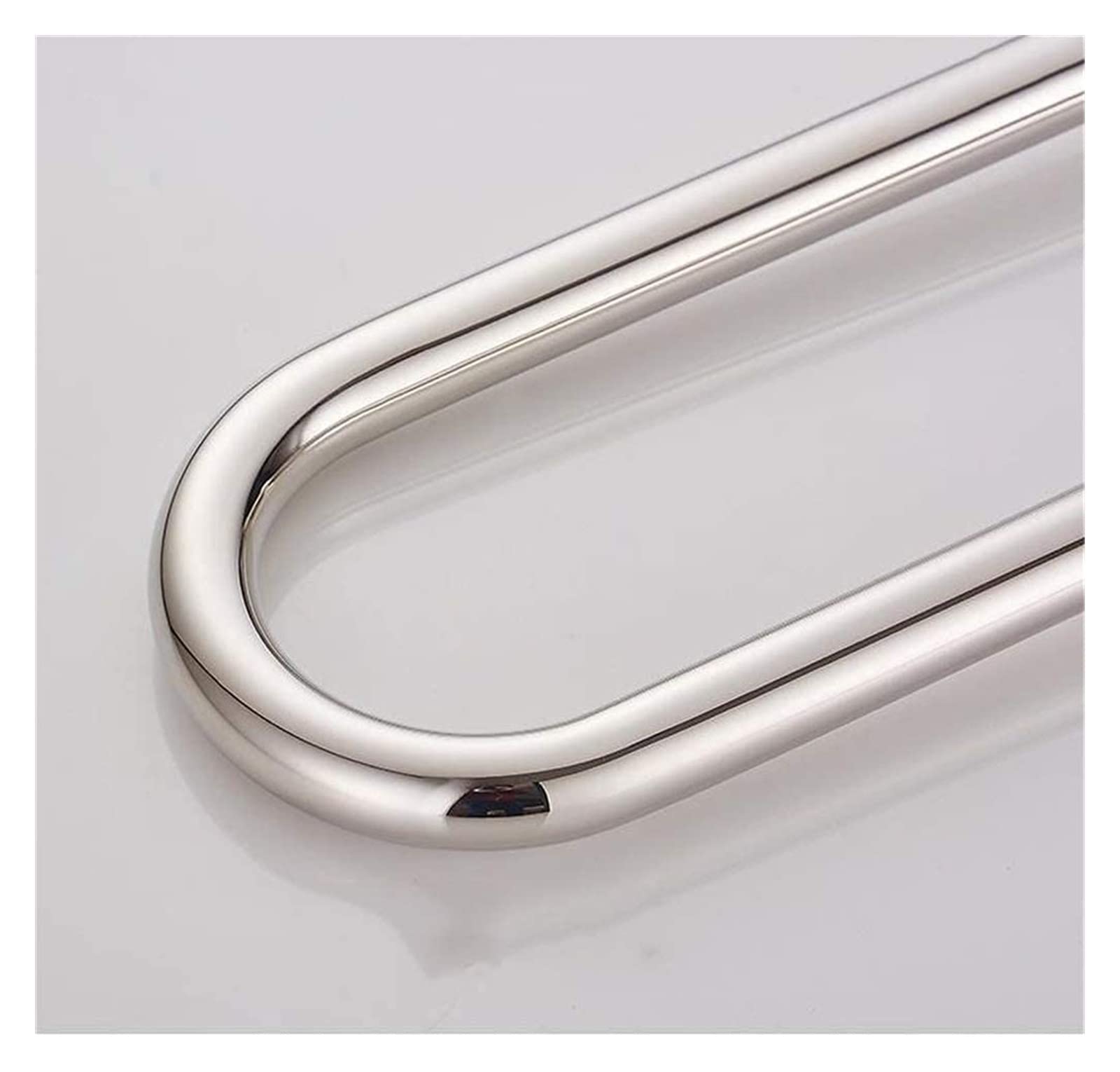pasamanos pasamanos para baño Barras de apoyo Barra de apoyo de acero inoxidable en forma de U, barra de apoyo for baño de cromo pulido, riel de soporte montado en la pared, asistencia for inodoro for
