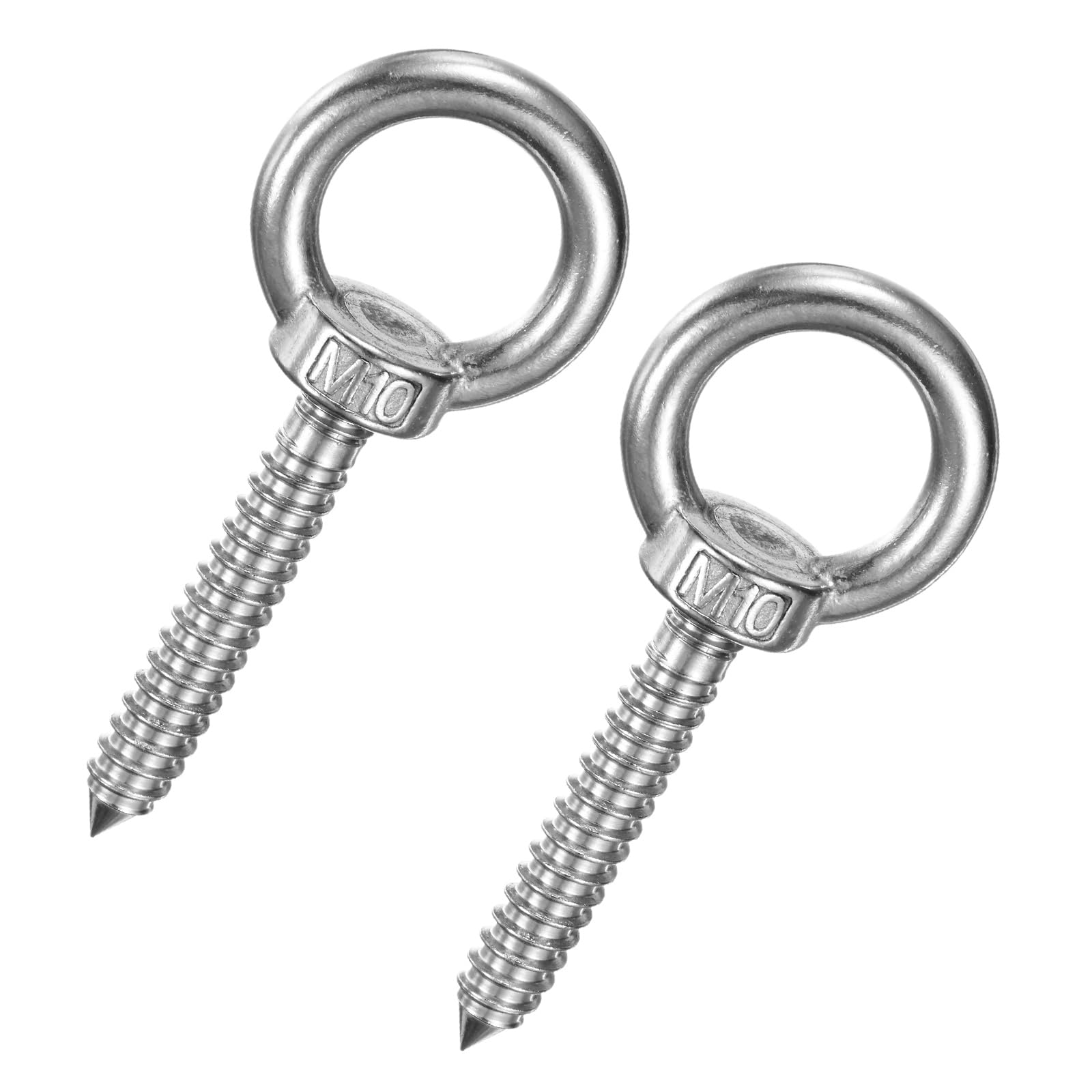M METERXITY 2-Pack Eyebolt M10x60mm 304 Stainless Steel