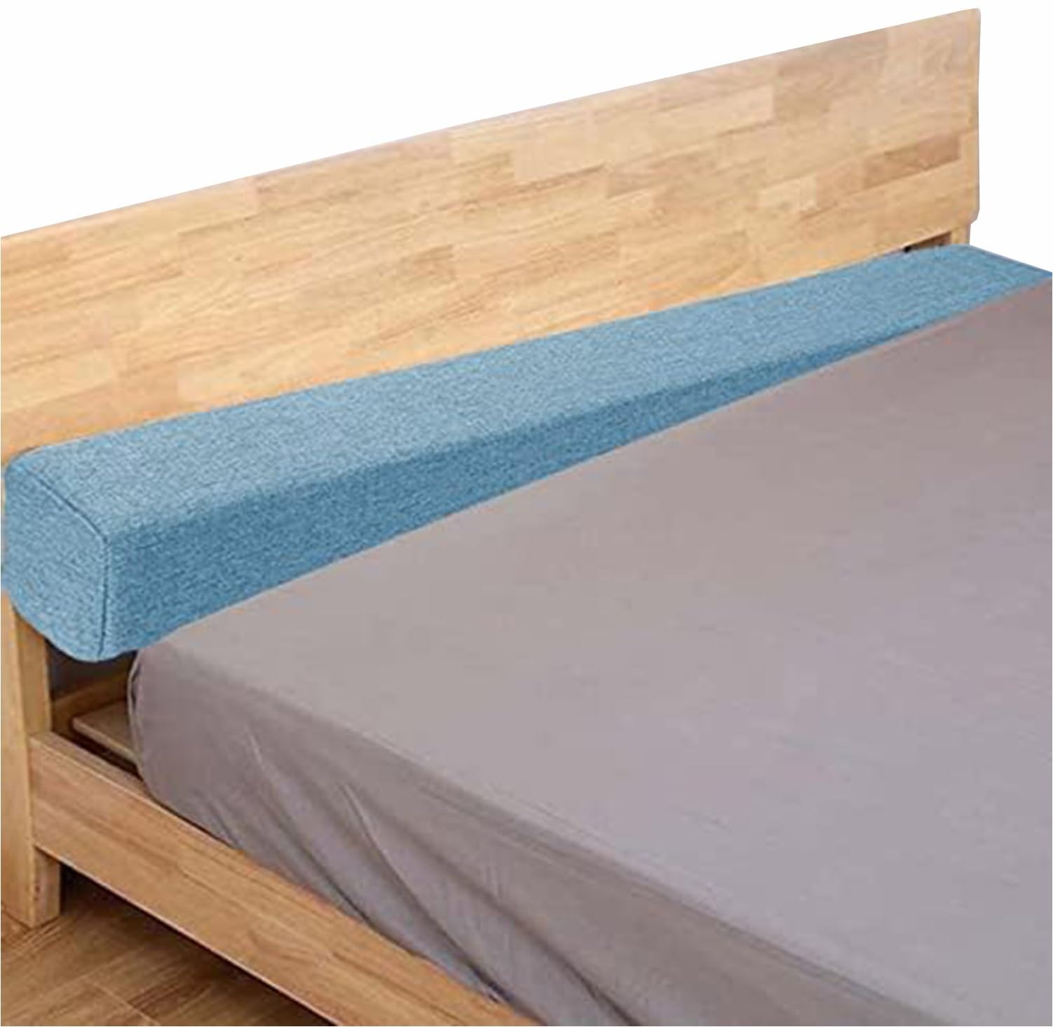 Holomaalahi bed gap filler stopper 200x10x15cm/78x4x6in for Headboard Gap or Wall, Bed Extension for Single, Double & King Beds, Removable Cover