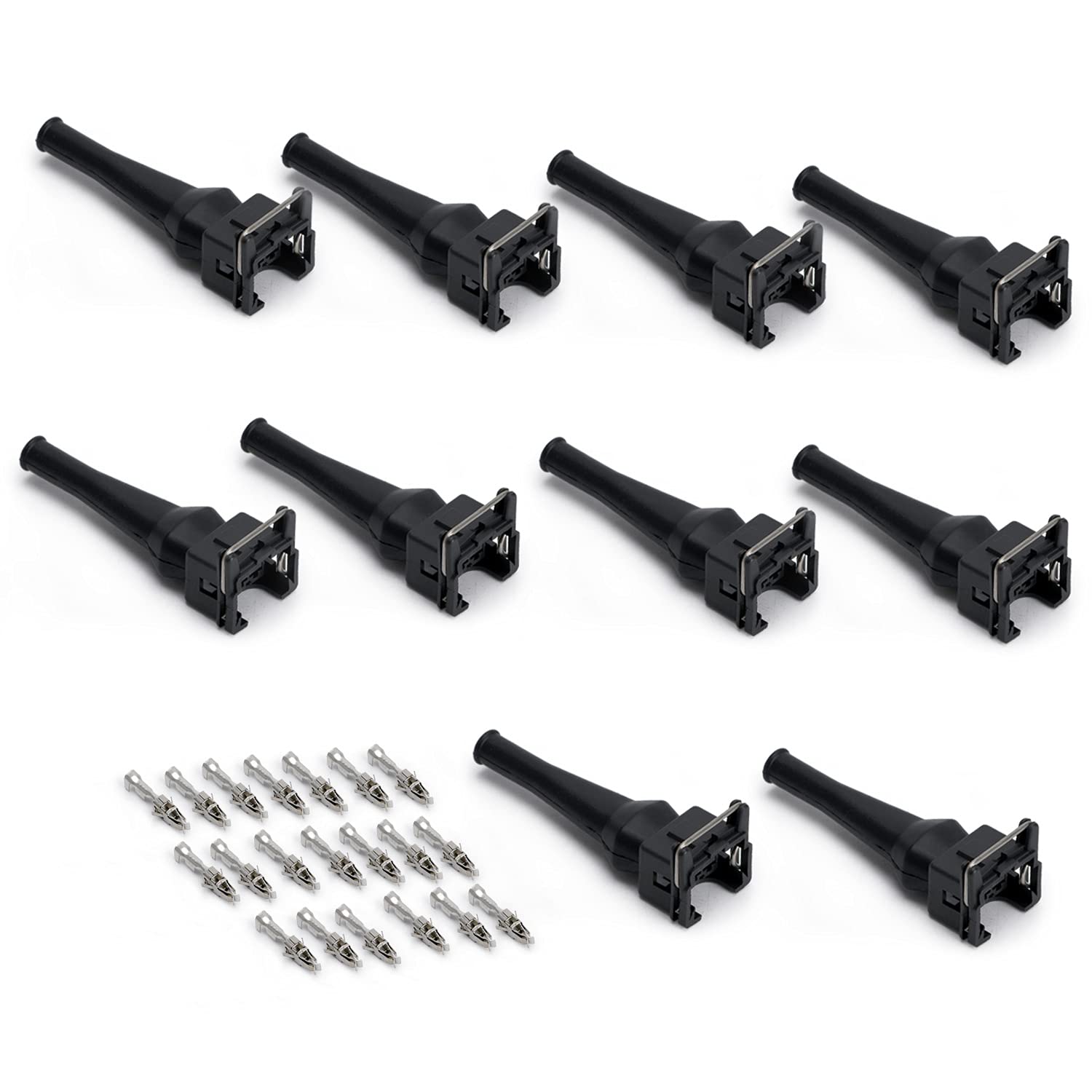 Conectores de Injetor de Combustível EV1 - 10PCS para Vários Modelos de Carros