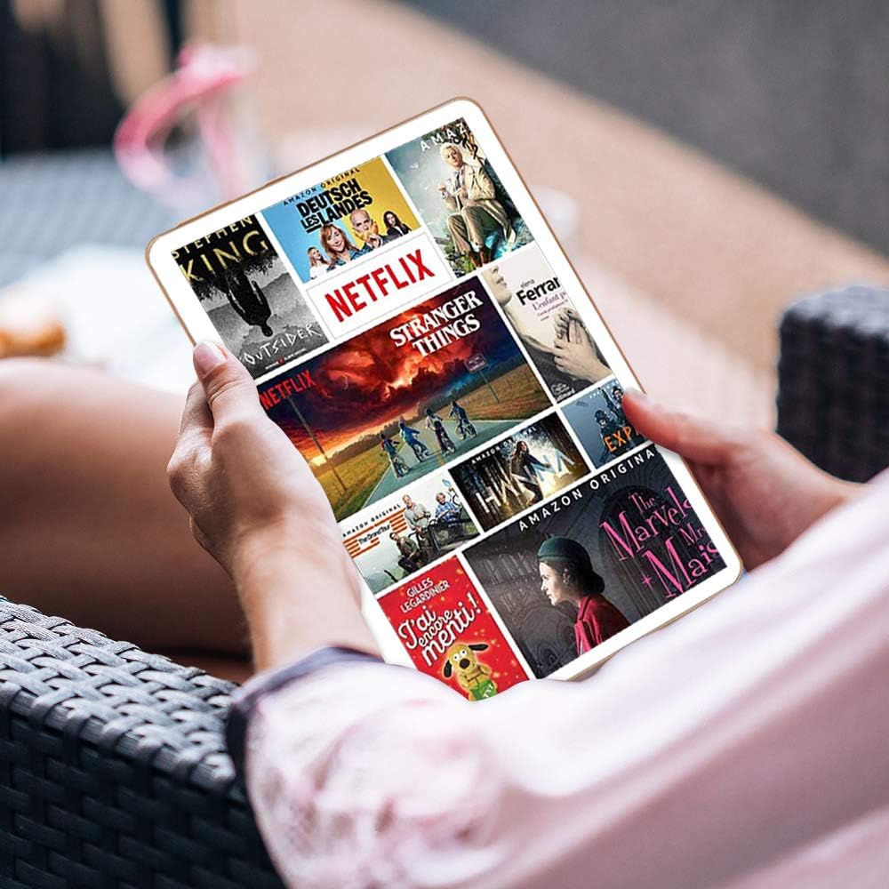 YOTOPT Tablet 10 Pollici Tablet, Doppia SIM, Android Tablet PC, 4GB RAM, 64GB ROM(256GB Espansione), 6000 mAh, schermo HD IPS, Tablet in offerta con Custodia, WIFI, Bluetooth, GPS (Nero)