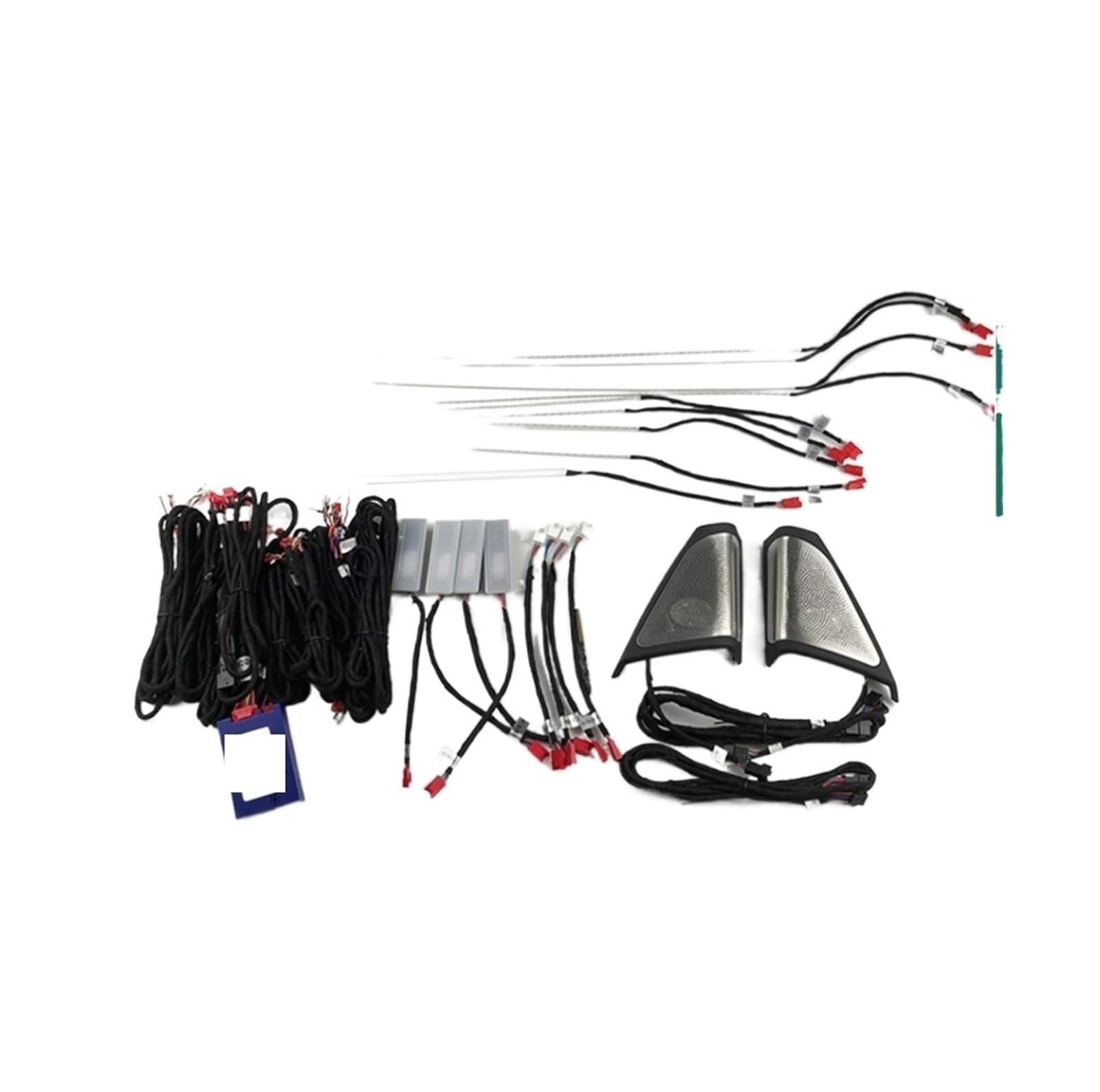 XCZPRKMXY Decorative Lighting Through Central Automatic Conversion Car Interior Door Ambient Li Compatible with BMW 5 Series F10 F11 F18 2012-2017(No Speaker)