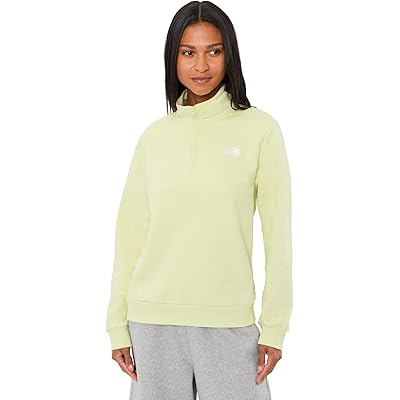 The North Face Evolution Embroidered 1/4 Zip lemon mist