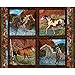 Horse Fabric Wild Wings Pillow Panel Rivers Edge Fabric by the Panel