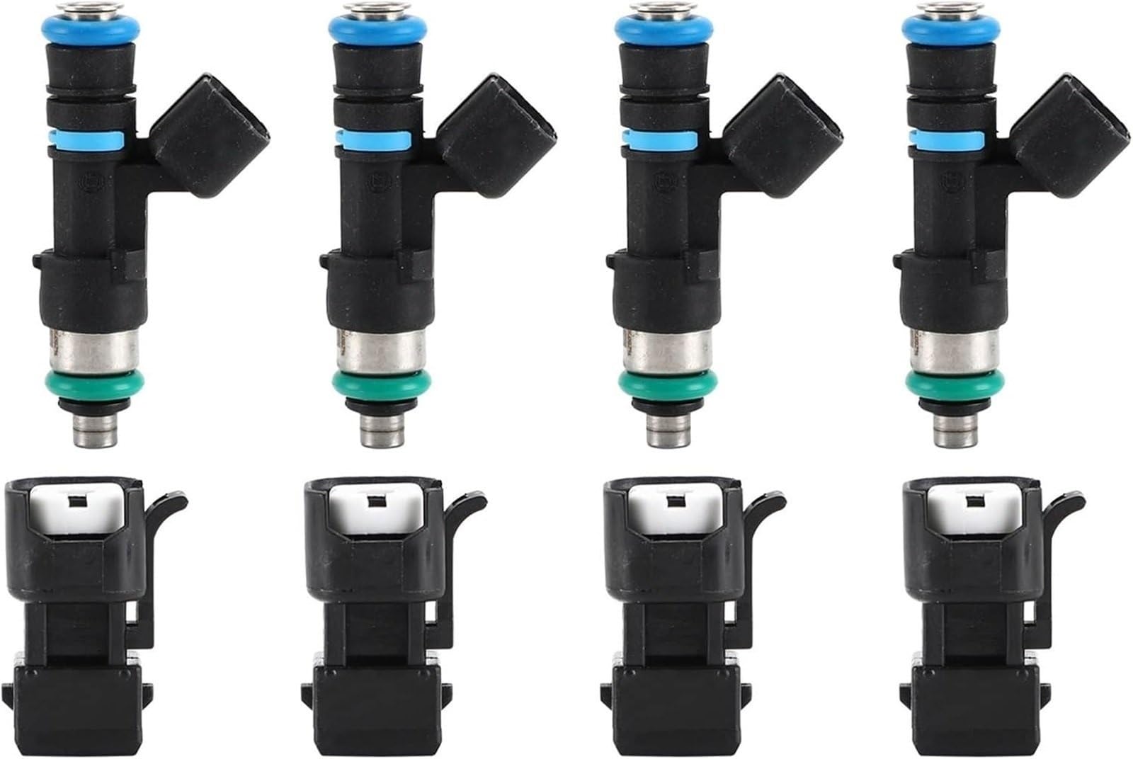 Baoquan One Color Car Fuel Injectors For A4 Tt For Quattro 1999-2005 Car Parts 4Pcs 52Lb 550Cc Fuel Injector