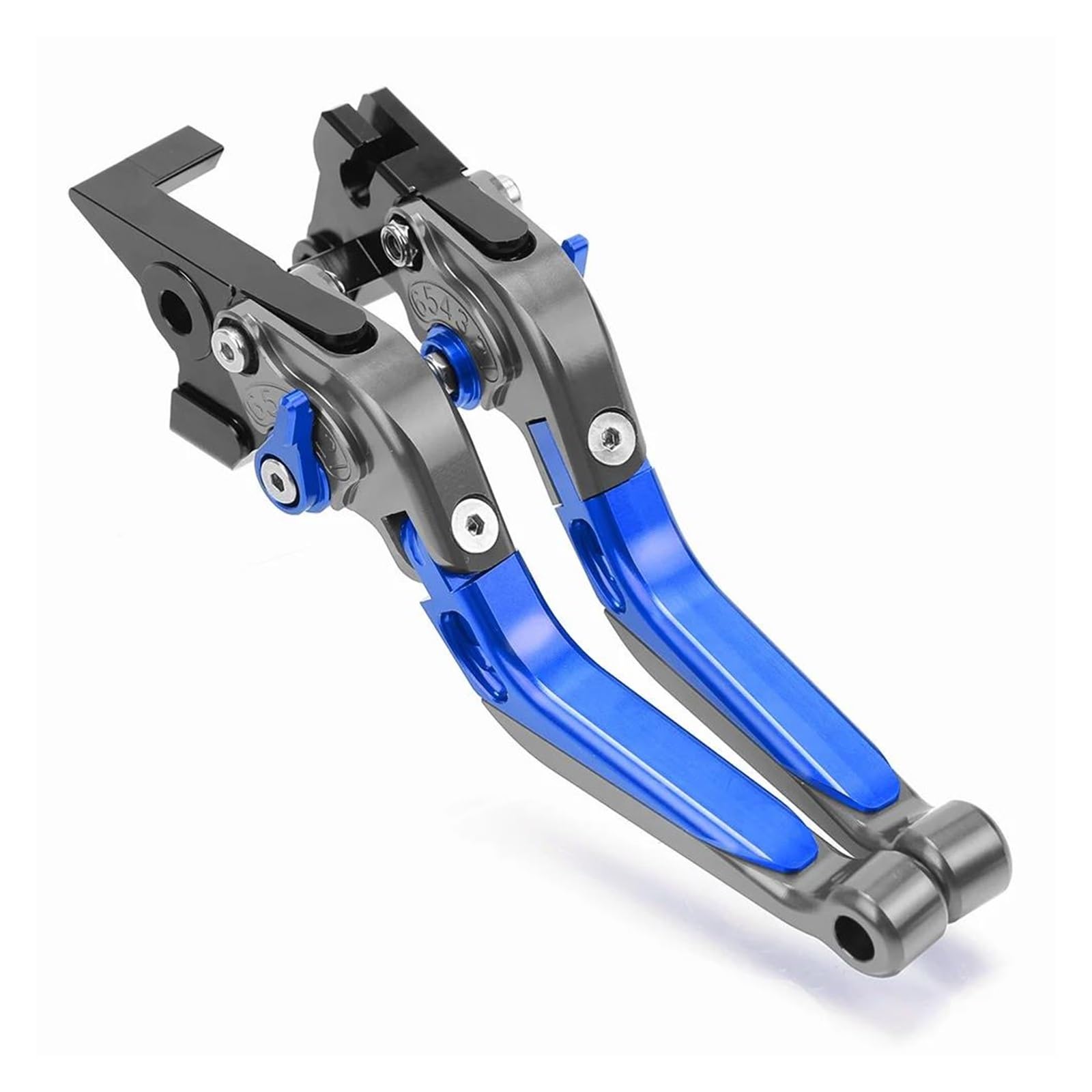 RVEVFBKBAL Motorcycle Brake Clutch Levers Handle Lever for VFR400 NC30 VTX1300 Retro NSR250 CBR400 RVF400 NC35 Adjustable Foldable(N)