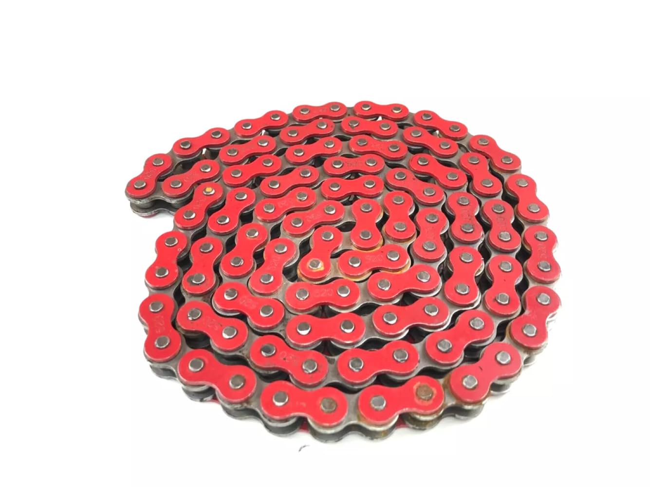 Cadena de motocicleta 520 120 eslabones cadena de rodillos pesados ​​Compatible con 450 Mt SSR ATV Pit Bikes