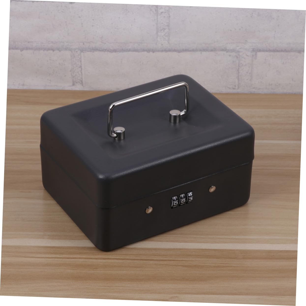 Didiseaon Caja Metal Engrosado con Cerradura de Combinación Caja de Seguridad para Tienda con Contraseña