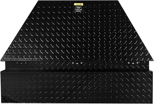 Miniatura 7 de FORWODE Caja de Lengüeta de Remolque de 39 Pulgadas Caja de Herramientas de Remolque de Aluminio para Almacenamiento, Caja de Lengüeta de Remolque