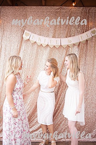 Trlyc 5Ft X 9Ft Champagne Sequin Backdrop Fabric Party Wedding Photo Booth Backdrop #TOP2