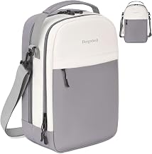 Carrying Case for Steam Deck Console & Accessories, Storage Bag for Asus Rog Ally & Switch，Crossbody Protective Travel Bag Double-layer Backpack with Multi-Pockets For AC Adapter, Docking Station