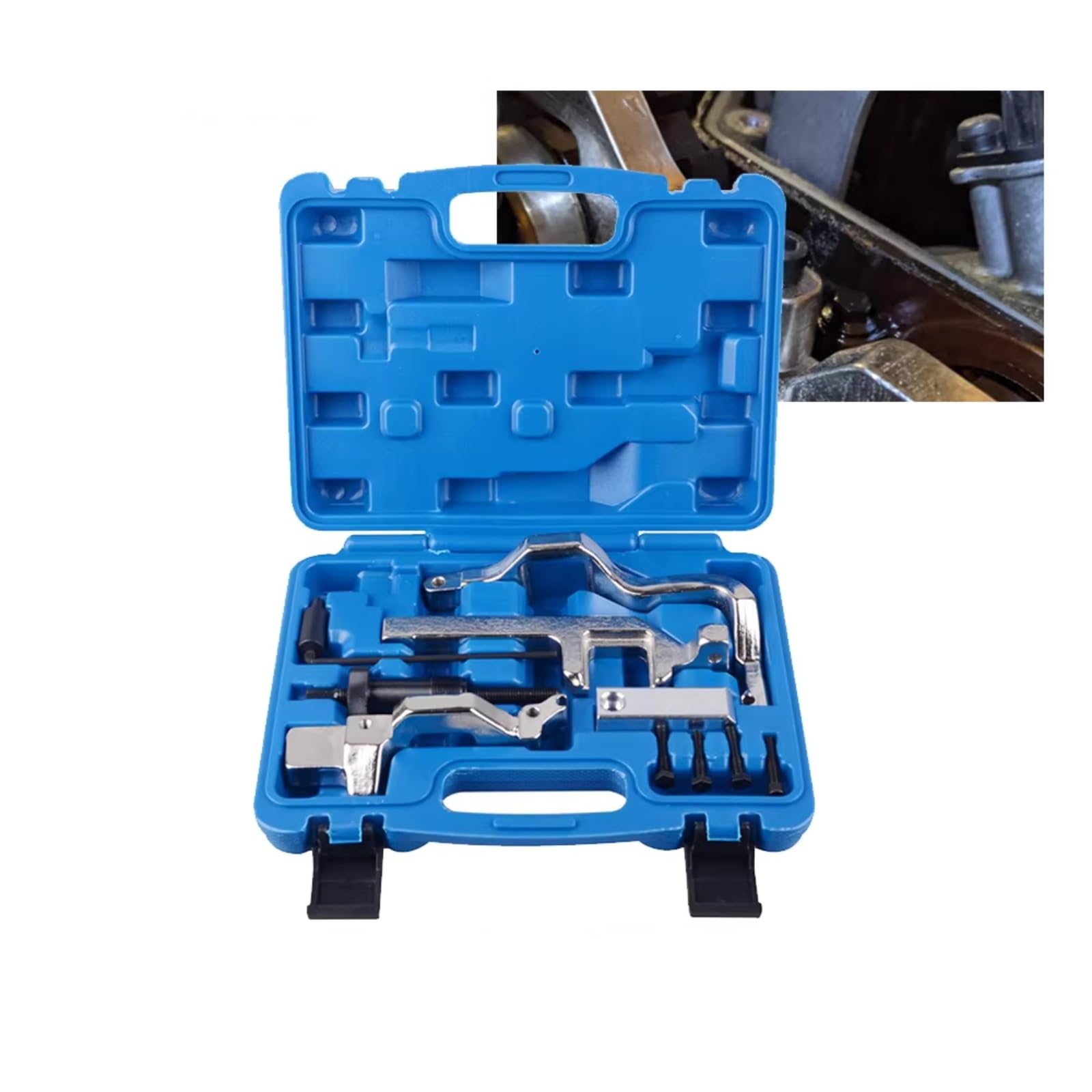 Kit Attrezzo Messa In Fase Compatibile Con Citroen Per C4 Per Picasso 2008-2009 Kit Strumenti Sincronizzazione Allineamento Albero Camme Motore Auto Sostituzione OEM: 119590