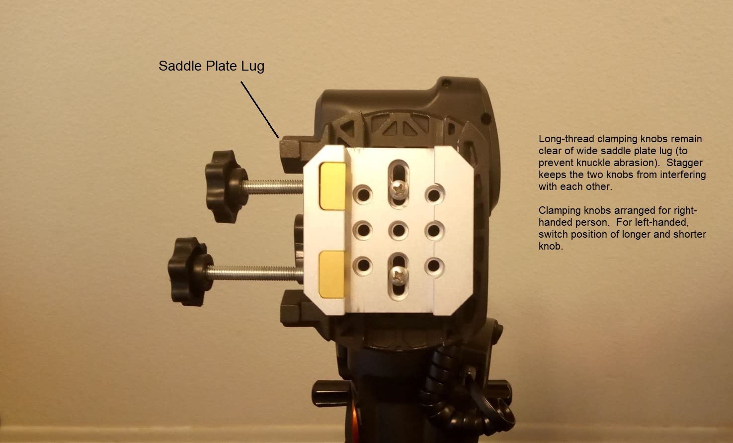 Alstar Premium Dovetail Clamp for Telescopes and Cameras