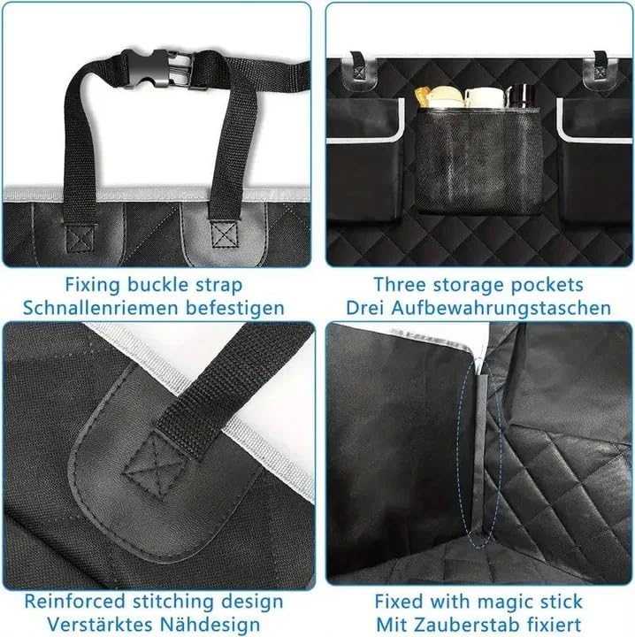 Protection coffre voiture chien BMW G83 M4 Convertible 2024-2026 tapis sur mesure avec pare-chocs
