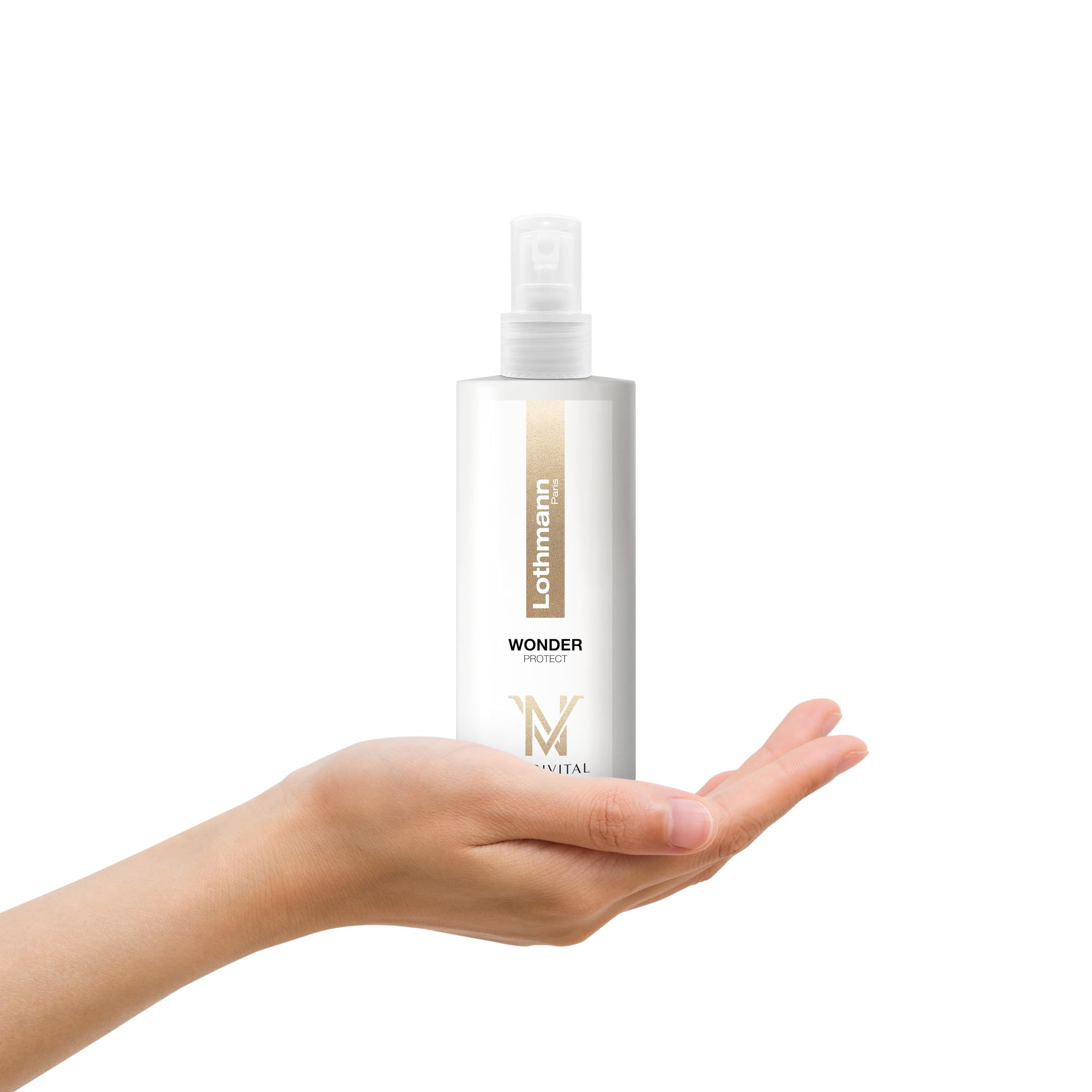 Lothmann Paris - Spray Thermoprotecteur Lait Protecteur Sans Rinçage Wonder Protect - 200ml Protège des Hautes Températures