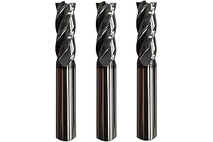 3/8 Carbide Square End Mills for Steel - Professional Mill Tool