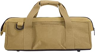 頑丈なテントステーク収納ケース | 大容量整理オーガナイザー,テントペグ収納袋 ハンドル付き - アウトドアハイキングクライミング旅行キャンプ用