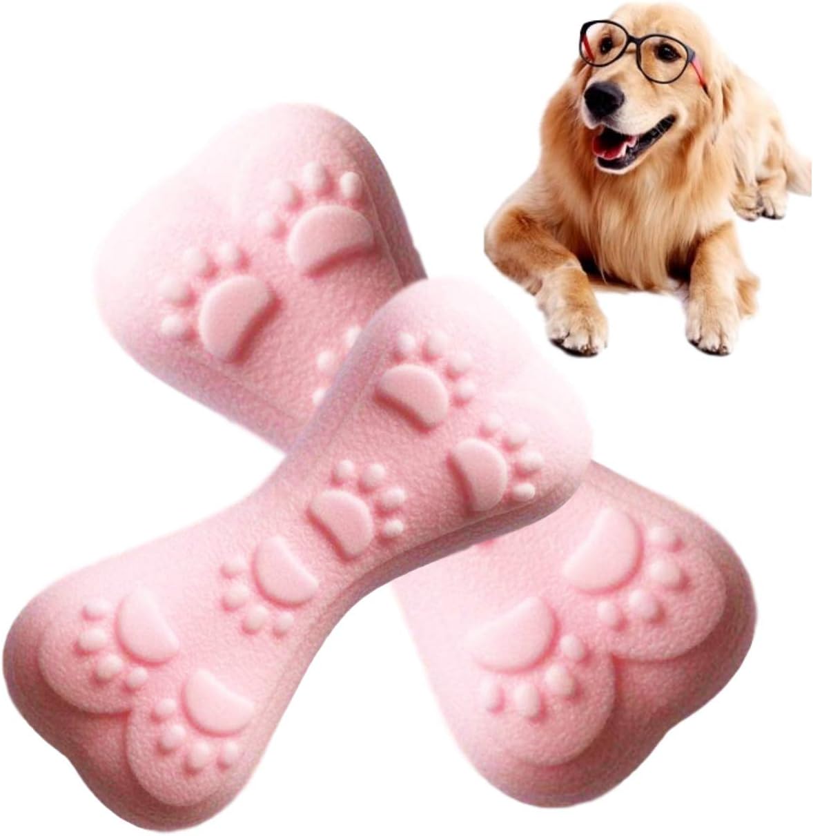 Exitora 犬おもちゃ 玩具 噛む 投げる ロープ ストレス 大型犬 60 オーバーのアイテム取扱 ペット ストレス解消 中型犬 黄色 ピンク
