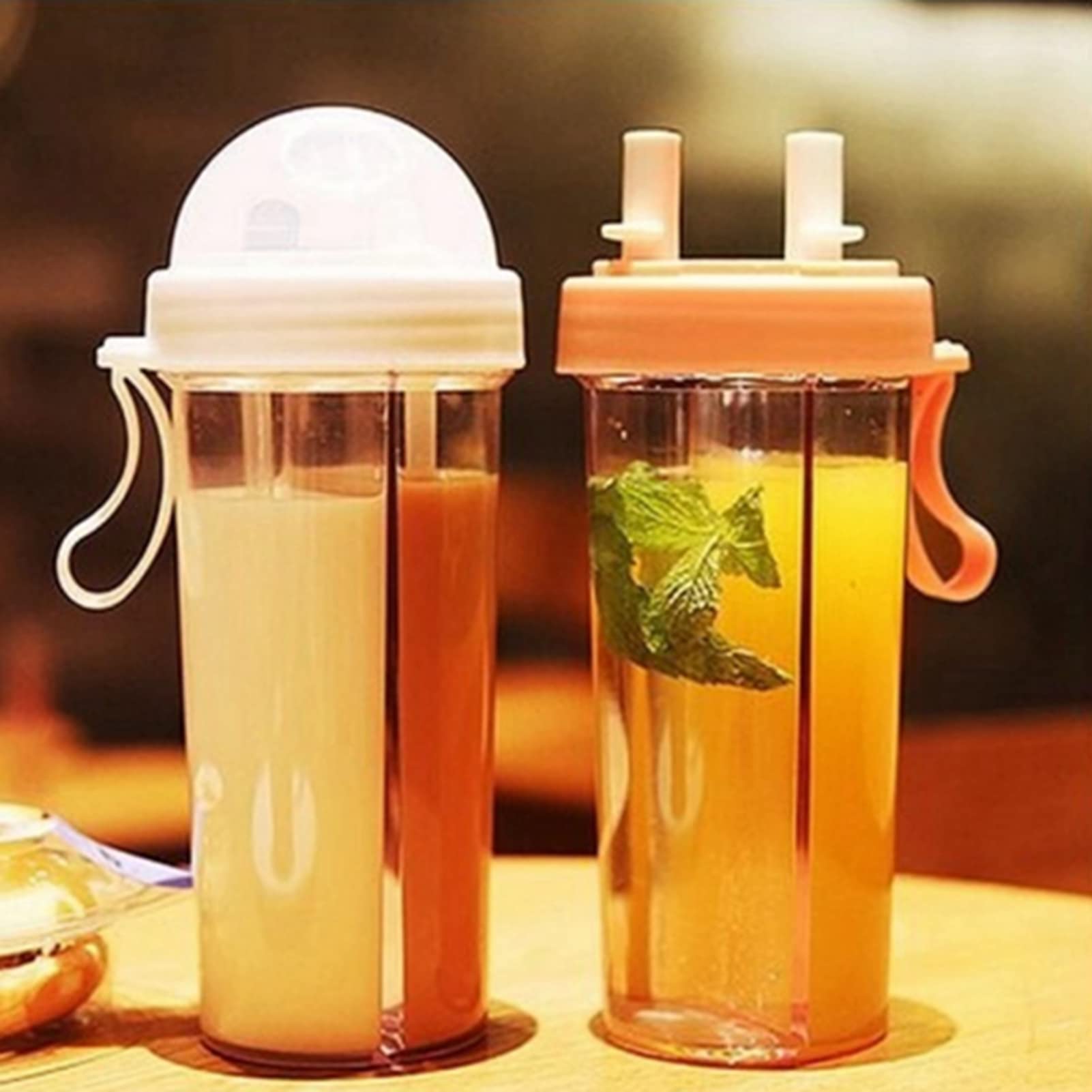 HEEPDD Borraccia Sportiva, Bottiglia con Cannuccia Satinata a Prova di Perdite con capacità di 2000 Ml, Ideale per il Ciclismo e la Corsa (verde chiaro