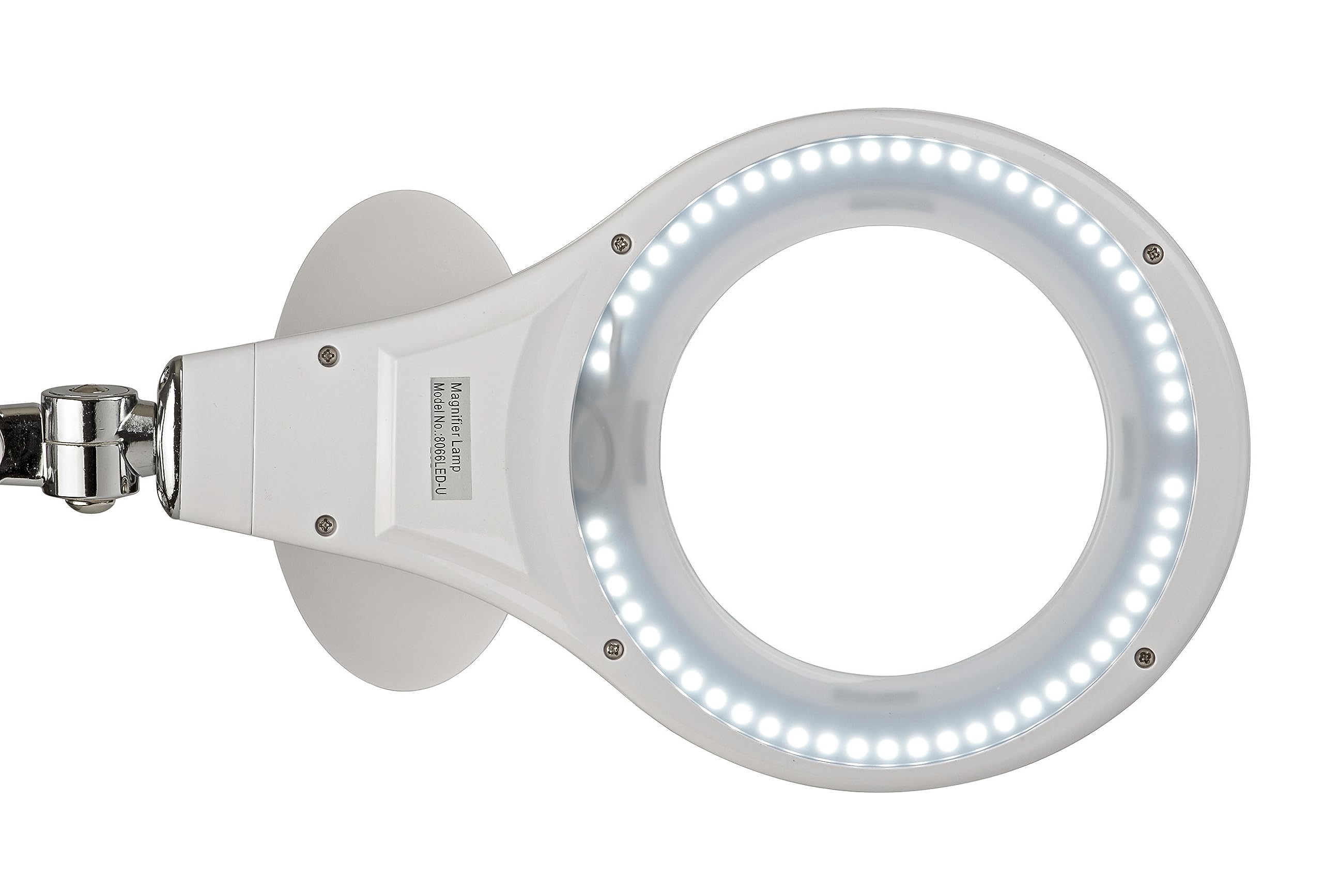 MAUL Lupenlampe LED weiß MAULmakro Klemmfuß 6500 K 1 75x Vergrößerung