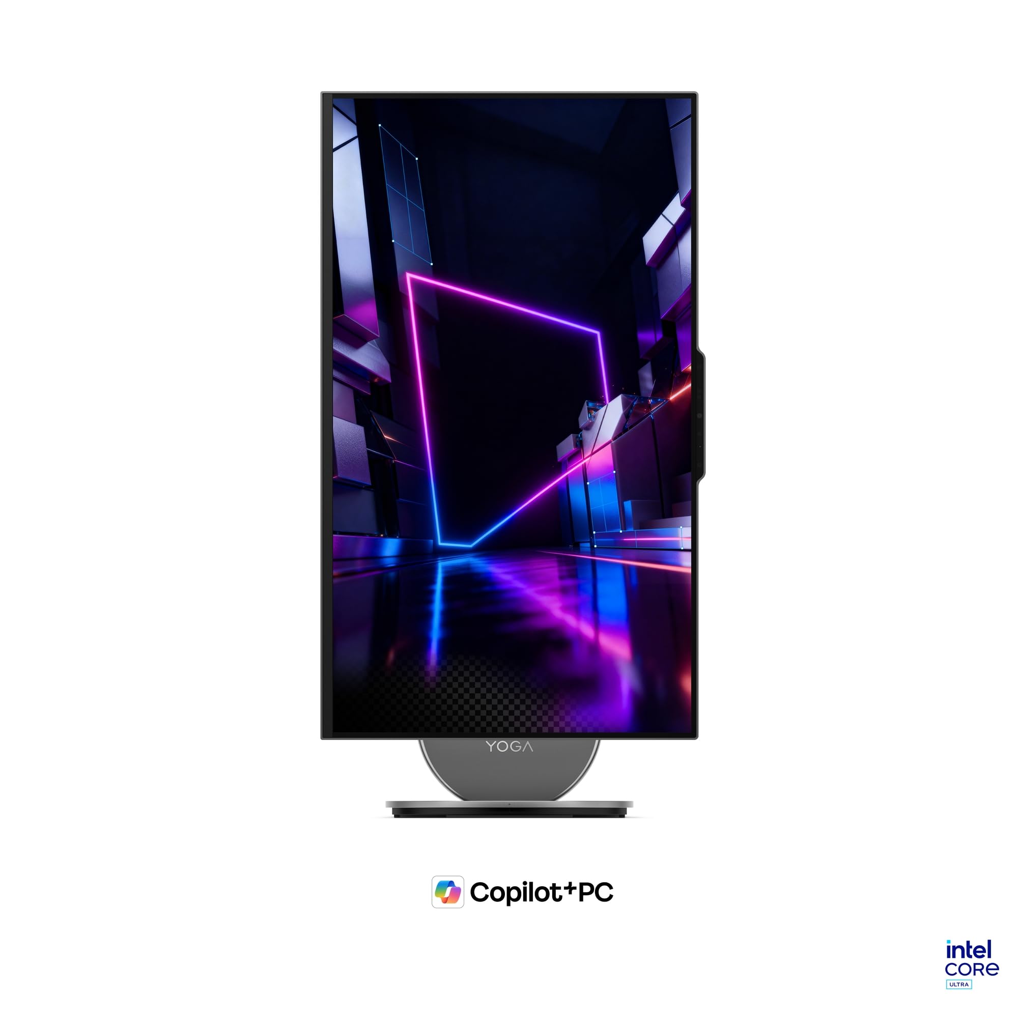 Lenovo Yoga AIOi PC | Copilot+PC | 27" QHD Touch Display | Intel Core Ultra 7 356H | 32GB RAM | 1TB SSD | NVIDIA GeForce RTX 5060 | Windows 11 | Inkl. Maus und Tastatur | Grau | 3 Monate Premium Care
