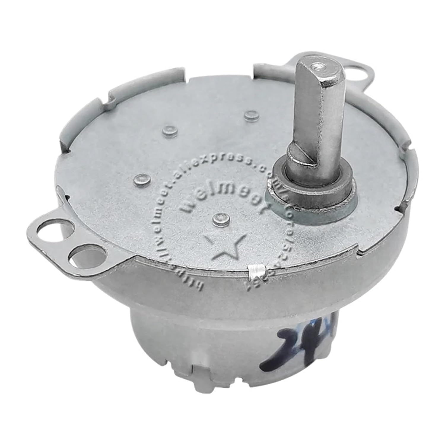 DC3V 5V 6V 12V 24V JS-50T POM Gear Gearbox Speed Reduction Gear Electronic Starter Single Flat Shaft(60RPM_DC12V)