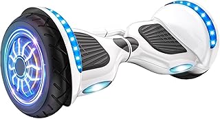 10"電動スクーター、ホバースクーターボード、Bluetooth、LEDライト、700Wモーター、最大負荷150kg、セルフバランスホバーボード電動スクーター