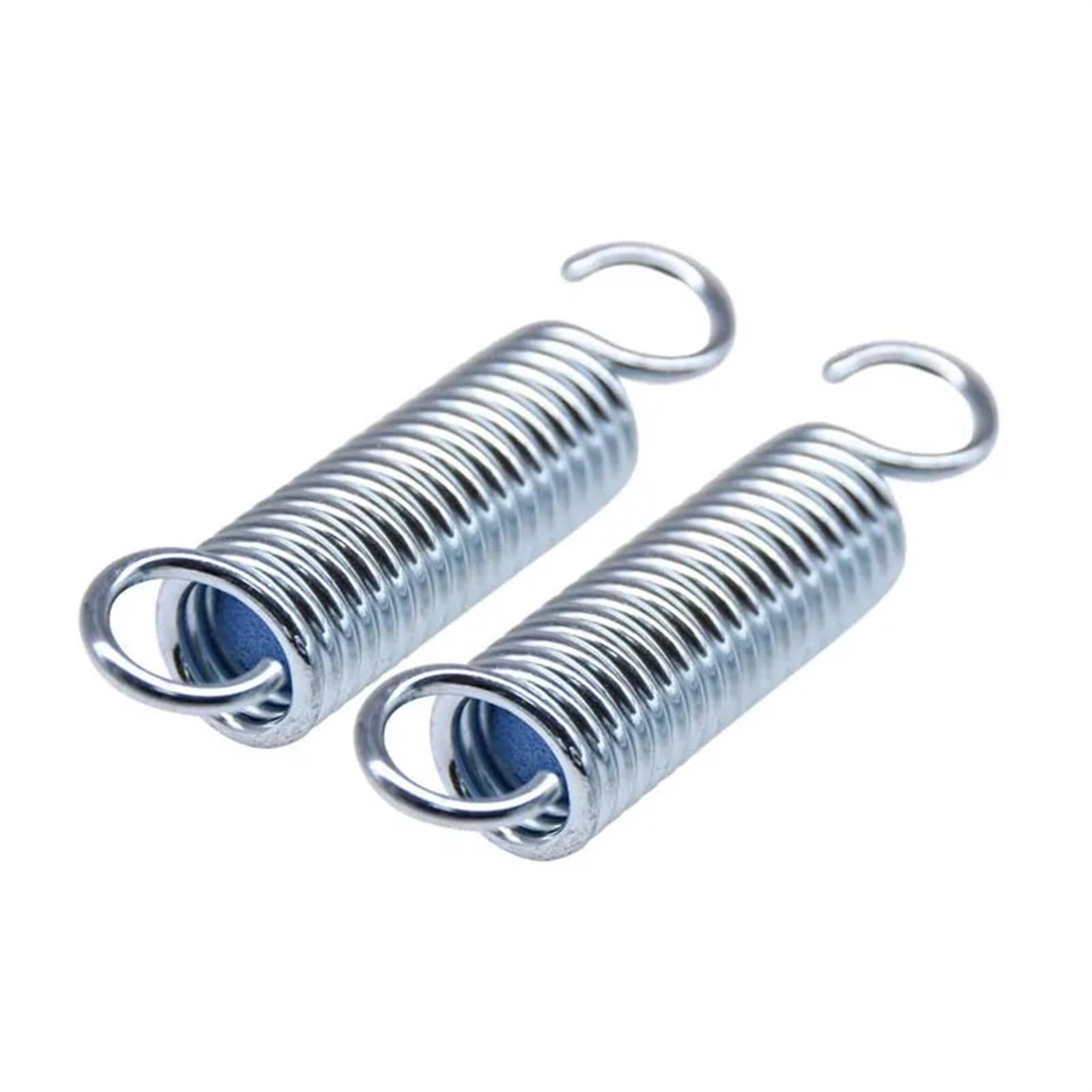 Resorte De ExtensióN Resortes de tensión retroceso con gancho en forma S acero inoxidable extensión bobina helicoidal cilíndrica(40mm (5Pcs),8MM_1.0MM)